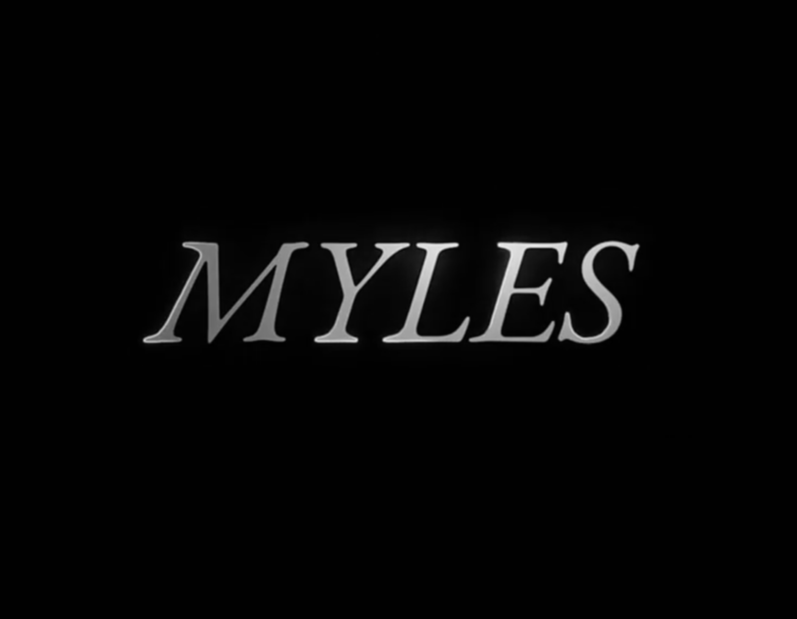 MYLES logo
